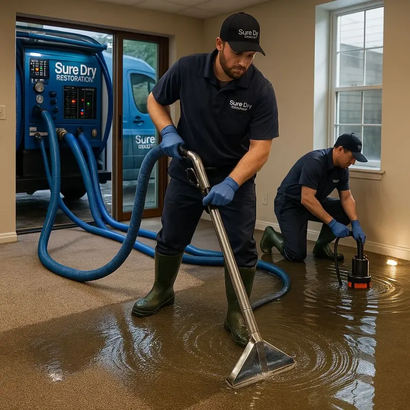 Water Extraction and Removal process in Lee County, NC